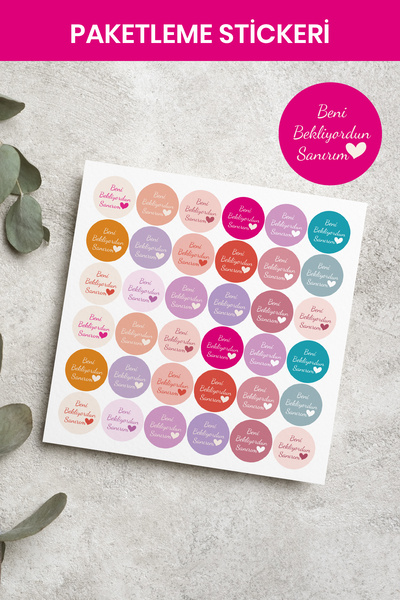 Paytak Moda 100Pcs Thank You Stickers Packaging Shipping Sticker Pyt0Kstk131