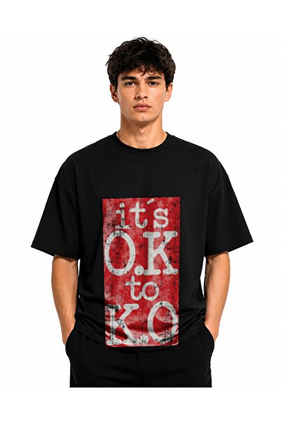 Inscriptie Unisex Βαμβακερό T-Shirt Υψηλής Ποιότητας  "Είναι εντάξει να κάνει...