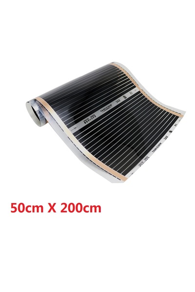 Choice6 50 سم × 200 سم، جميع المقاسات، غشاء تسخين بالأشعة تحت الحمراء 140 واط...