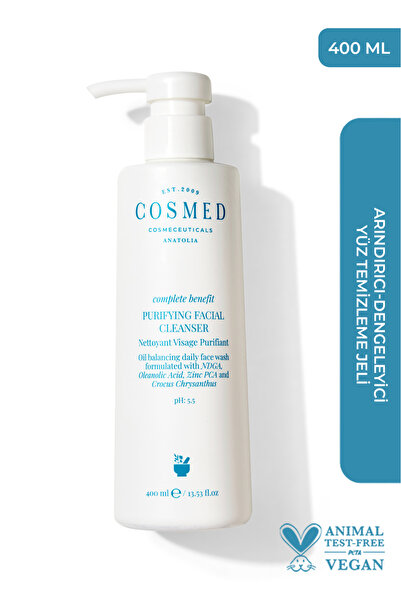 COSMED Arındırıcı - Dengeleyici Yüz Temizleme Jeli/Complete Benefit PURIFYING...