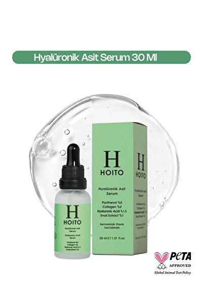 Hoito Hyalüronik Asit Serum (30ml) - Yoğun Nemlendirici Yaşlanma Karşıtı Dolg...