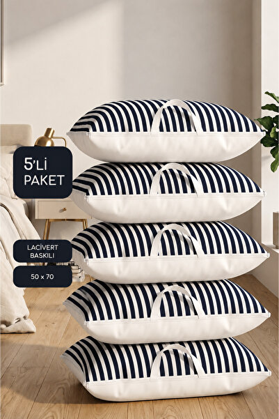 Vedsey Home Organizer 5'li Set 70x50 Cm Yastık & Kıyafet Organizer Hurç Laciv...