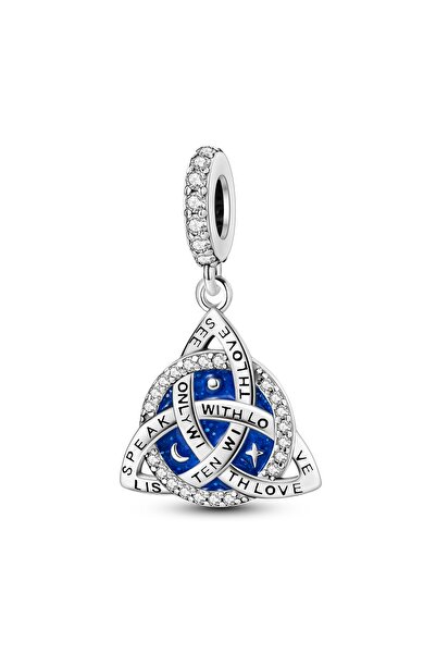 Choice17 KTC1106 Charms Original 925 Silver Blue Beads Fit Bracelet Pendant D...