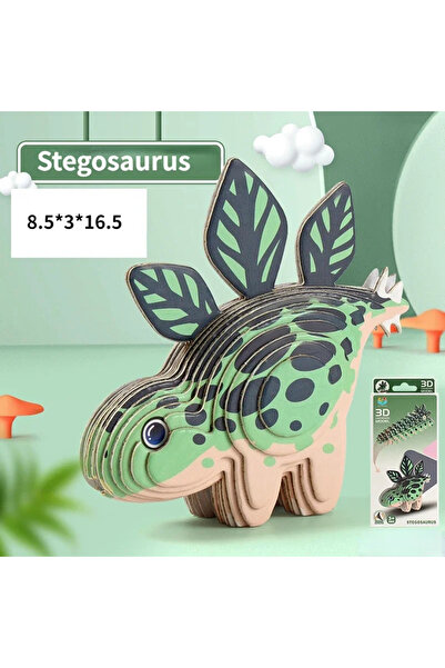 Choice11 Stegosaurus 3D Jigsaw Puzzles for Kids Jurassic World Dinosaur Educa...