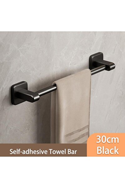 Choice6 B-30cm Self-Adhesive Towel Bar Holder Without Drilling Hole Tower Rac...