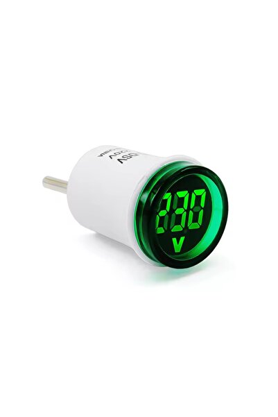 Choice1 1 PC-green Digital Current and Voltage Ammeter, Circular LED Display,...