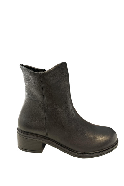 Castle Black Yldz-47621-1 Women's Genuine Leather Classic Boots Black