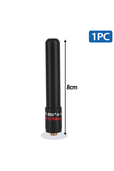 Choice3 1PCS AR-806 Plus ABBREE AR-806 Mini Antenna SMA-Female Dual Band High...
