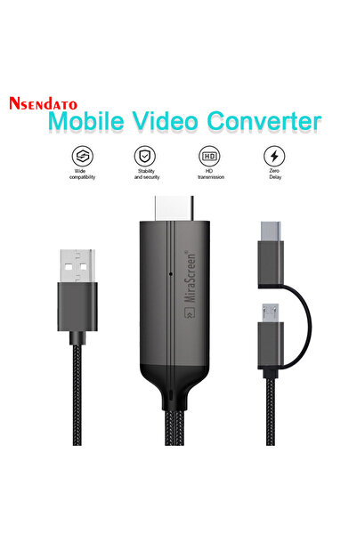 Choice Original box Mirascreen LD36 Wire HD Streaming Display TV Stick Dongle...