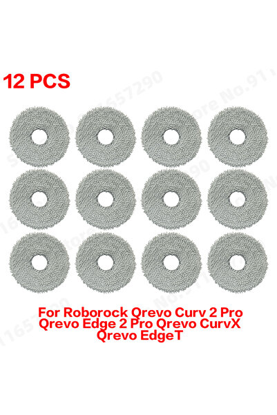 Choice13 roborock 12 Pcs For Roborock Qrevo Curv 2 Pro Qrevo Edge 2 Pro Qrevo...