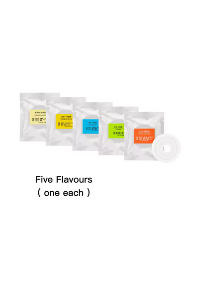 Choice6 5pcs Five Flavours Car Perfume Decoration High-Grade Solid Aromathera...