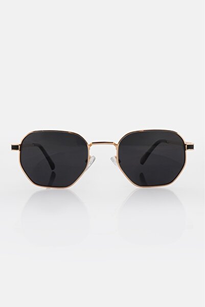 aksesuarix Vortex Gold Line Polarized Men's Sunglasses