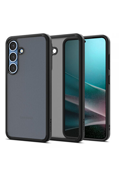 Samsung Husa pentru Galaxy S25 S931, Spigen, Ultra Hybrid, Neagra Satinata AC...