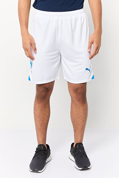 Puma شورت تدريب الهلال الرياضي للرجال، أبيض