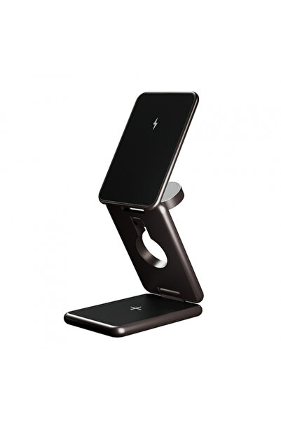OEM Incarcator Retea Wireless Allity. AWC-230-22WMS 3in1, 22,5 W, 1,67 A, Gri