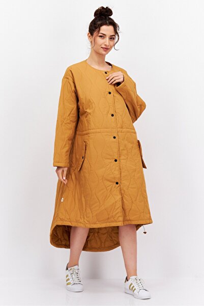 Puma Women Sportswear Fit Quilted Outdoor Trench Coat, Brown