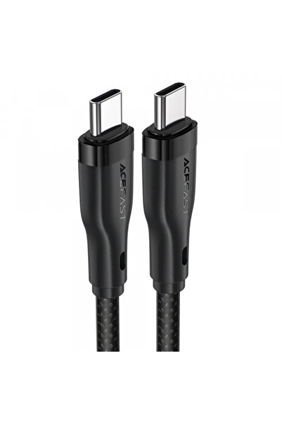 Acefast Cablu Date si Incarcare USB-C - USB-C C8-03, 60W, 1.2m, Negru