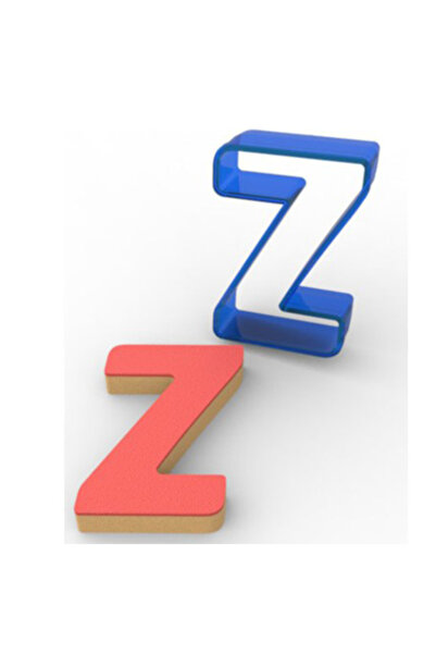 Generic Brand Letter Z Cookie Mold