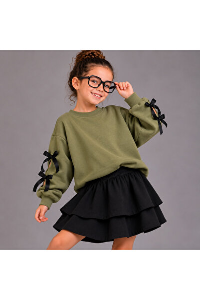 OZZY KİDS Kız Çocuk Sweatshirt & Etek Takım