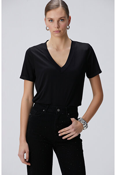 Network Siyah Tshirt