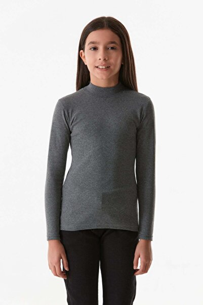 Fulla Moda Κοριτσίστικο κορμάκι Basic Stand Collar