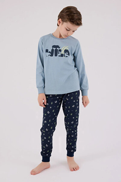HAUSEkids 2-8 Years Wild Bull Boy's Suit-Blue