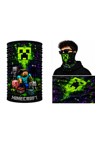 FG KONNİCHİWA Minecraft igra Vaš stil Vaš igrač Kamuflažna maska za lice i vr...