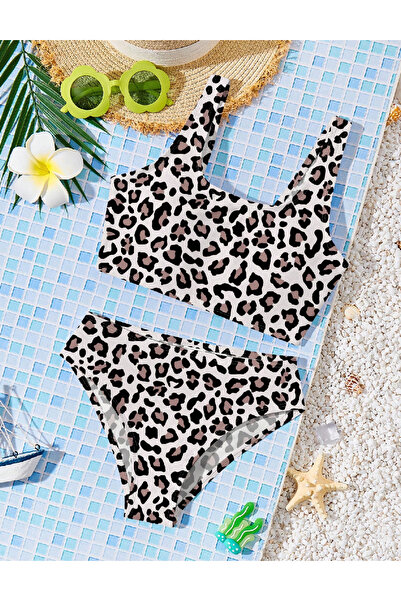 Evendi Costum de baie, Animal print