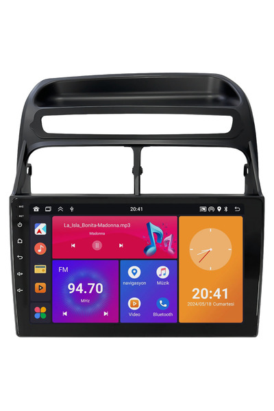 Carvocal Fiat Linea Android Multimedya Sistemi (2007-2016) CRV4104XP Uyumlu