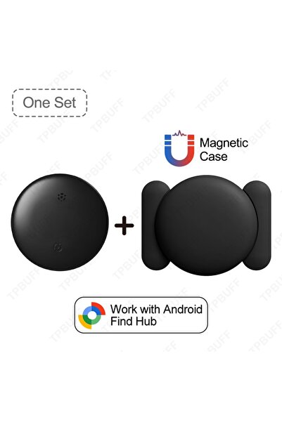 Choice4 Black-1Set-Meonetic 1/ 4Pack Android GPS Tracker Strong Magnetic Car ...