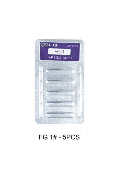 Choice 5pcs FG-1 5pcs/Box Dental Carbide Ball Strawberries Tungsten Drill Bit...