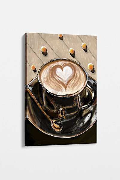 TabloShop Kahve & Aşk Tablosu