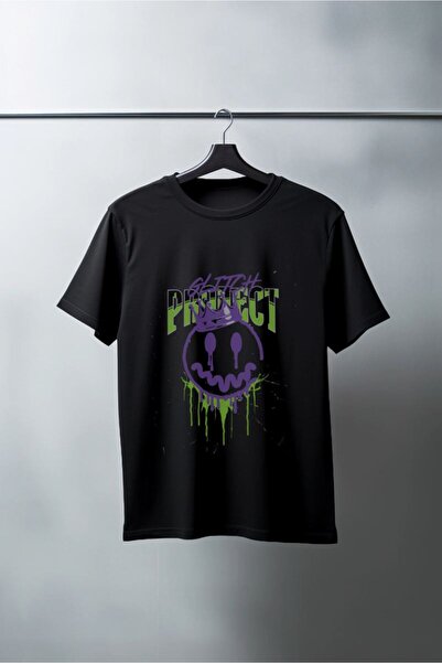 Generic Brand Unisex Oversize 24/1 Combed Cotton Dtf Printed T-Shirt - Dtf121...