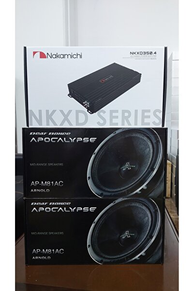 APOCALYPSE Profesyonel Paket Sistemi 2 Takım AP-M81AC ARNOLD - NKXD 350.4 Amfi