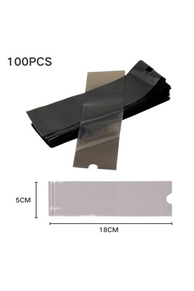 choice2 100pcs black Self-Adhesive Disposable Tattoo Pen Sleeves 100/200pcs H...
