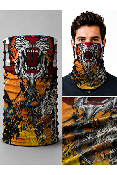 FG KONNİCHİWA Ghost Ghost Motor Cycling Face Mask Outdoor Patterned Buff Neck...