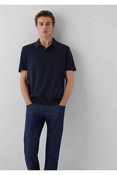 Mavi Black Navy Blue Knitwear Polo 0710249-70490