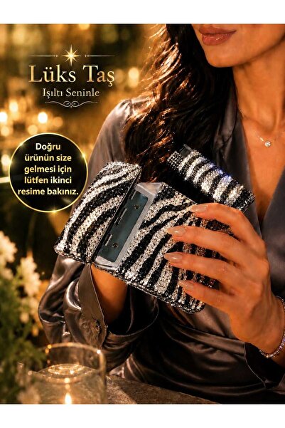 Lüks Taş Taşlı Sigara Kutusu ve Çakmak Takımı ( Uzun Slim )