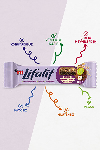 Eti Lifalif Meyve Bar Deneme Paketi (6 Adet)