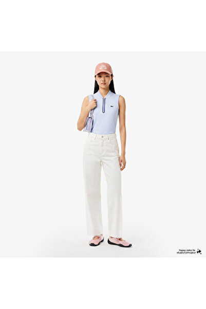 Lacoste Kadın Beyaz Pantolon