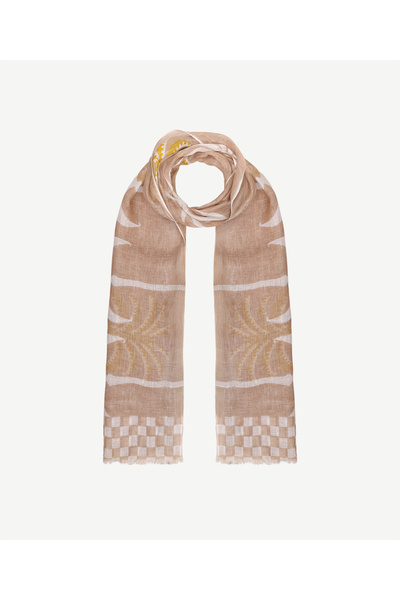 Yargıcı Tropical Patterned Shawl