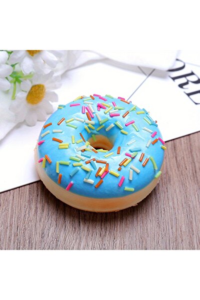 Choice4 1pcs Blue Donut 1/6pcs Donut Imitation Dessert Food for Decoration Di...