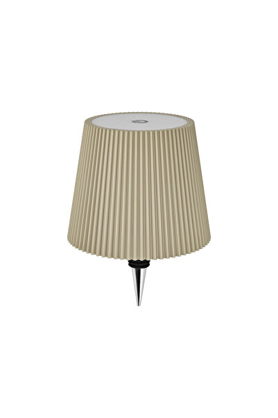 Choice مصباح زجاجة نبيذ لاسلكي قابل للتغيير من نوع D-Beige بقدرة 0-5 وات مع خ...