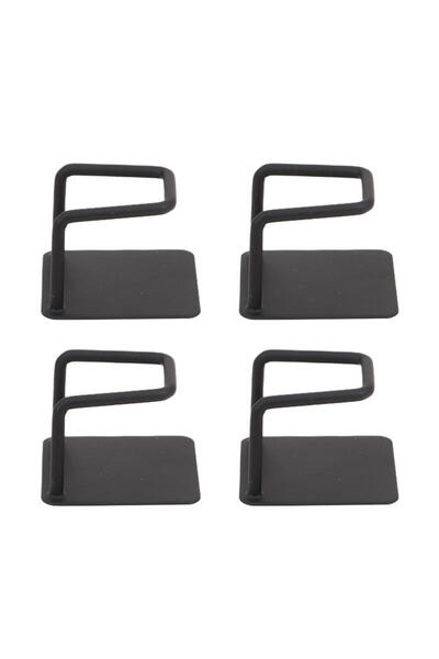 Choice3 Blcak New Wall Mounted Weight Scale Storage Rack Universal Bracket Tr...