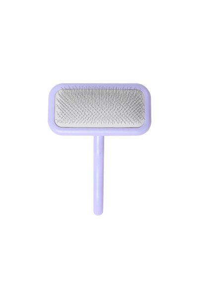 Choice3 M PURPLE Professional Pet Grooming Brush Dual Tone Handle Dense Metal...