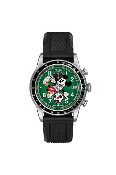 Fossil FLE1203 Disney x Limited-Edition Mickey Mouse Soccer Erkek Kol Saati