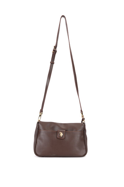 U.S. Polo Assn. Brown Women's Messenger Bag Us26586