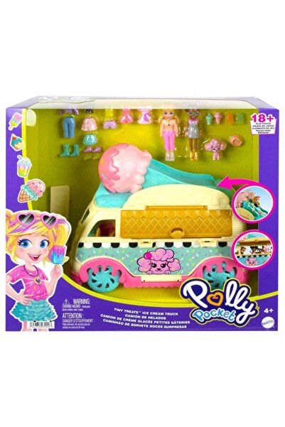Polly Pocket Minik Lezzetler Dondurma Arabası HHX77