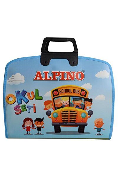 Alpıno Alpino Çantalı Mini Kırtasiye Seti