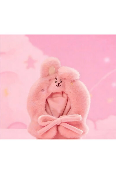 Choice1 No paper jam green BT21 Kawaii Anime Travel Series Plush Headgear-Cut...